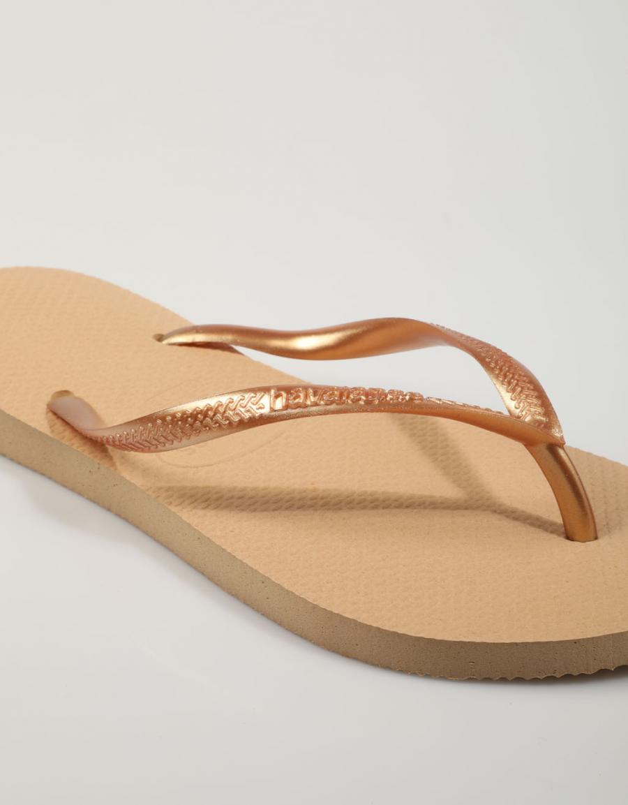 CHANCLAS HAVAIANAS SLIM en color Platino