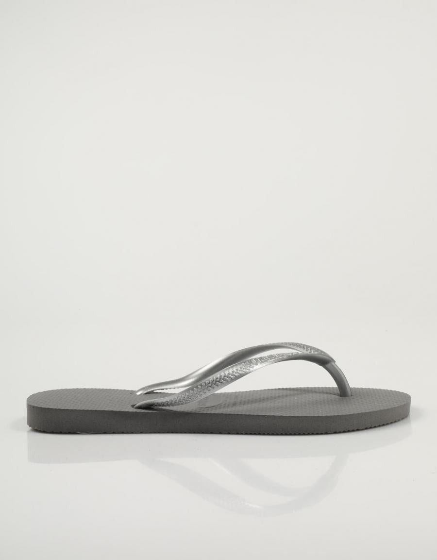 CHANCLAS HAVAIANAS SLIM en color Gris