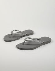 CHANCLAS HAVAIANAS SLIM en color Gris