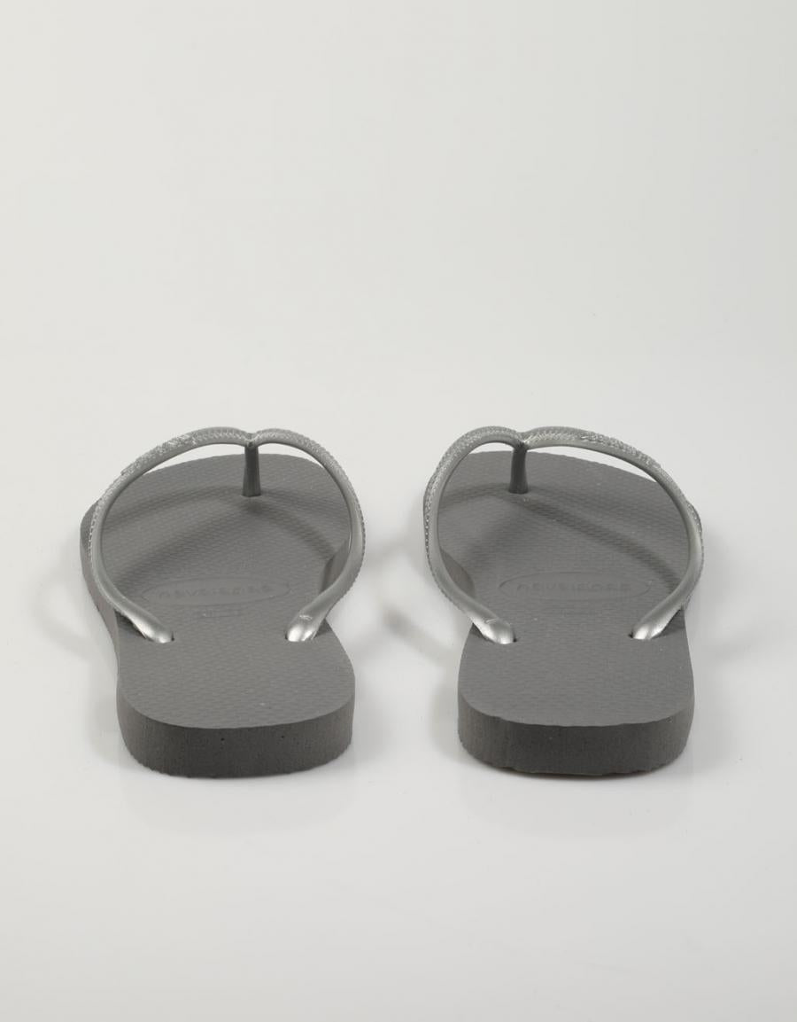 CHANCLAS HAVAIANAS SLIM en color Gris