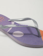 CHANCLAS HAVAIANAS SLIM en color Morado