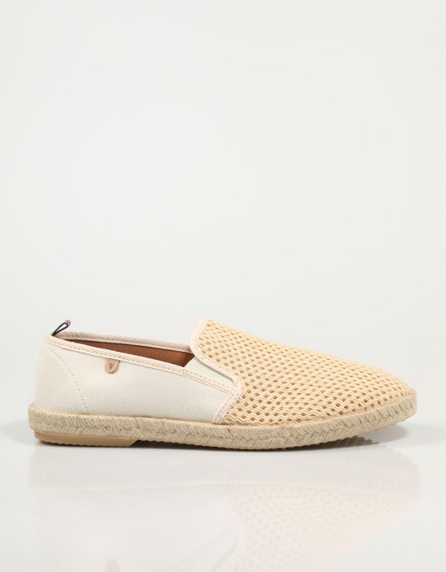 ESPARDEÑAS VERBENAS TROY REJILLA / PARIS en color Beige