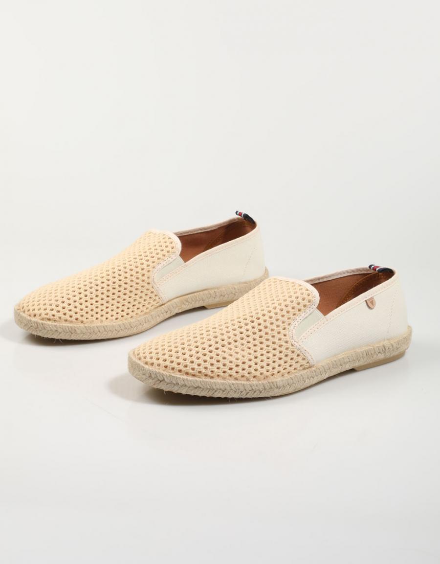 ESPARDEÑAS VERBENAS TROY REJILLA / PARIS en color Beige