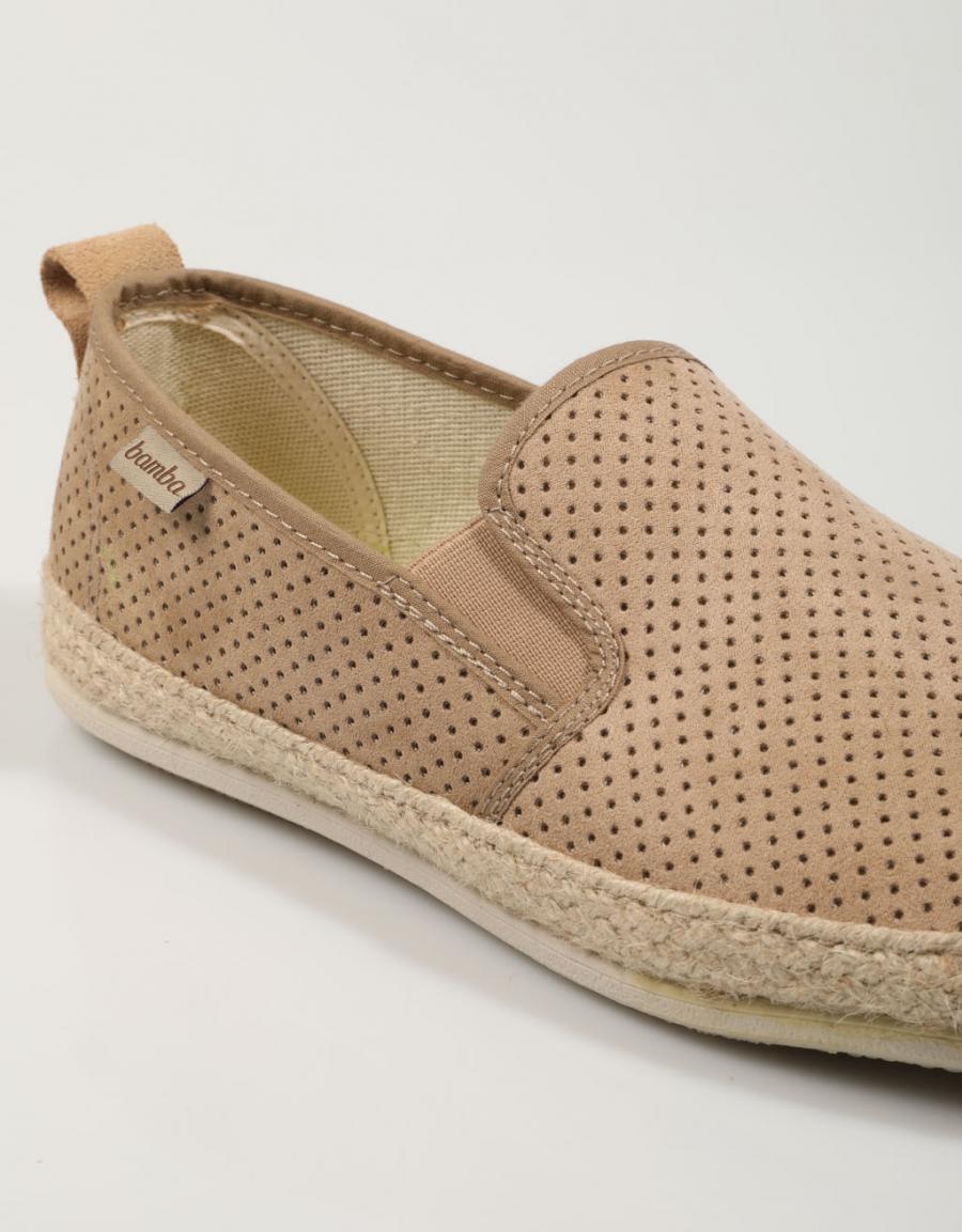 ESPARDEÑAS BAMBA 5200156 en color Beige