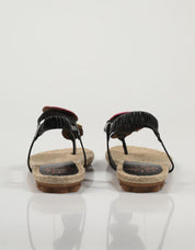 SANDALIAS PORRONET 2802 en color Negro