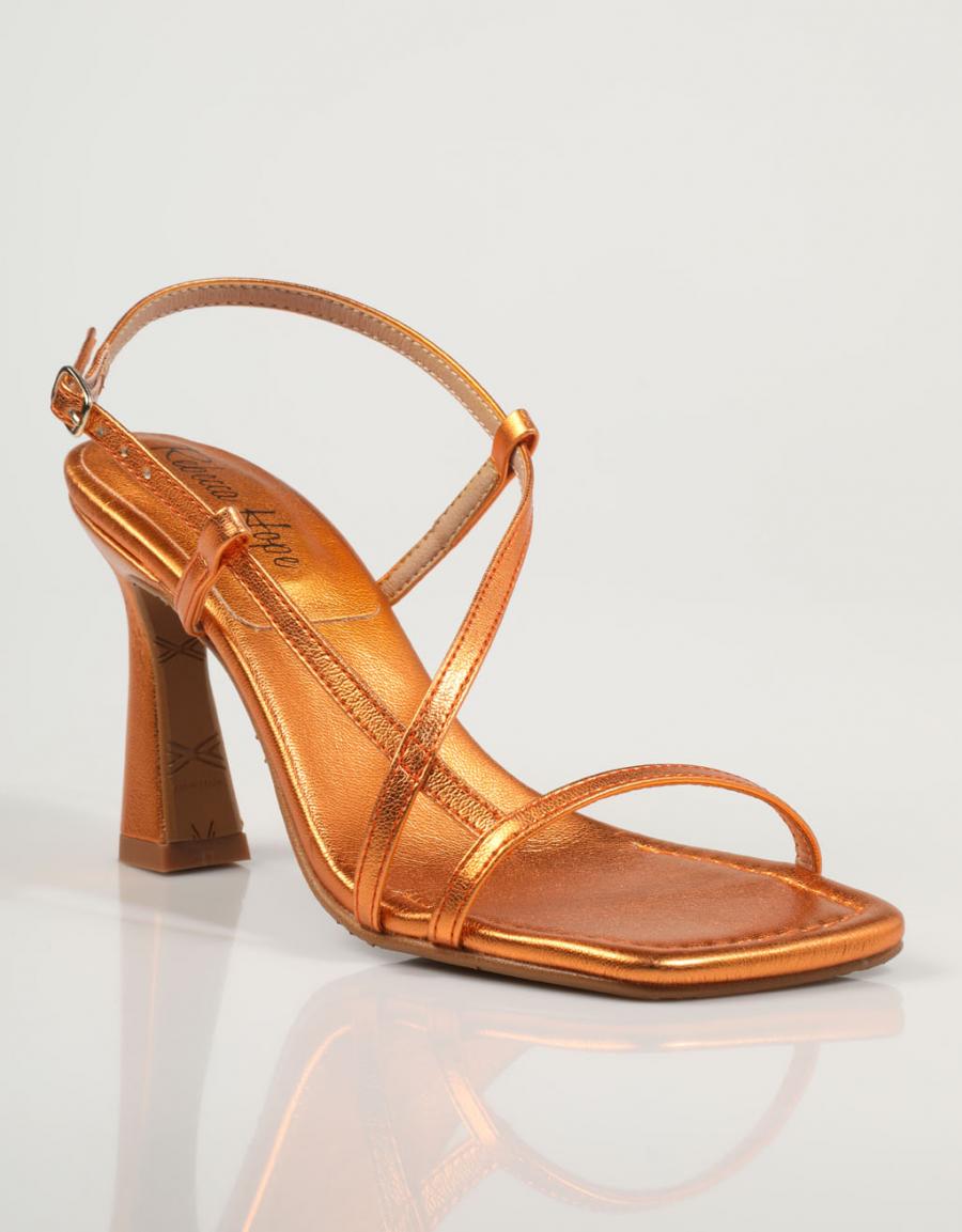 SANDALIAS REBECCA HOPE 2112 en color Naranja