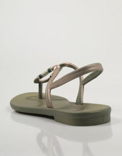 CHANCLAS GRENDHA 18214 -  CACAU INSPIRA SA en color Verde