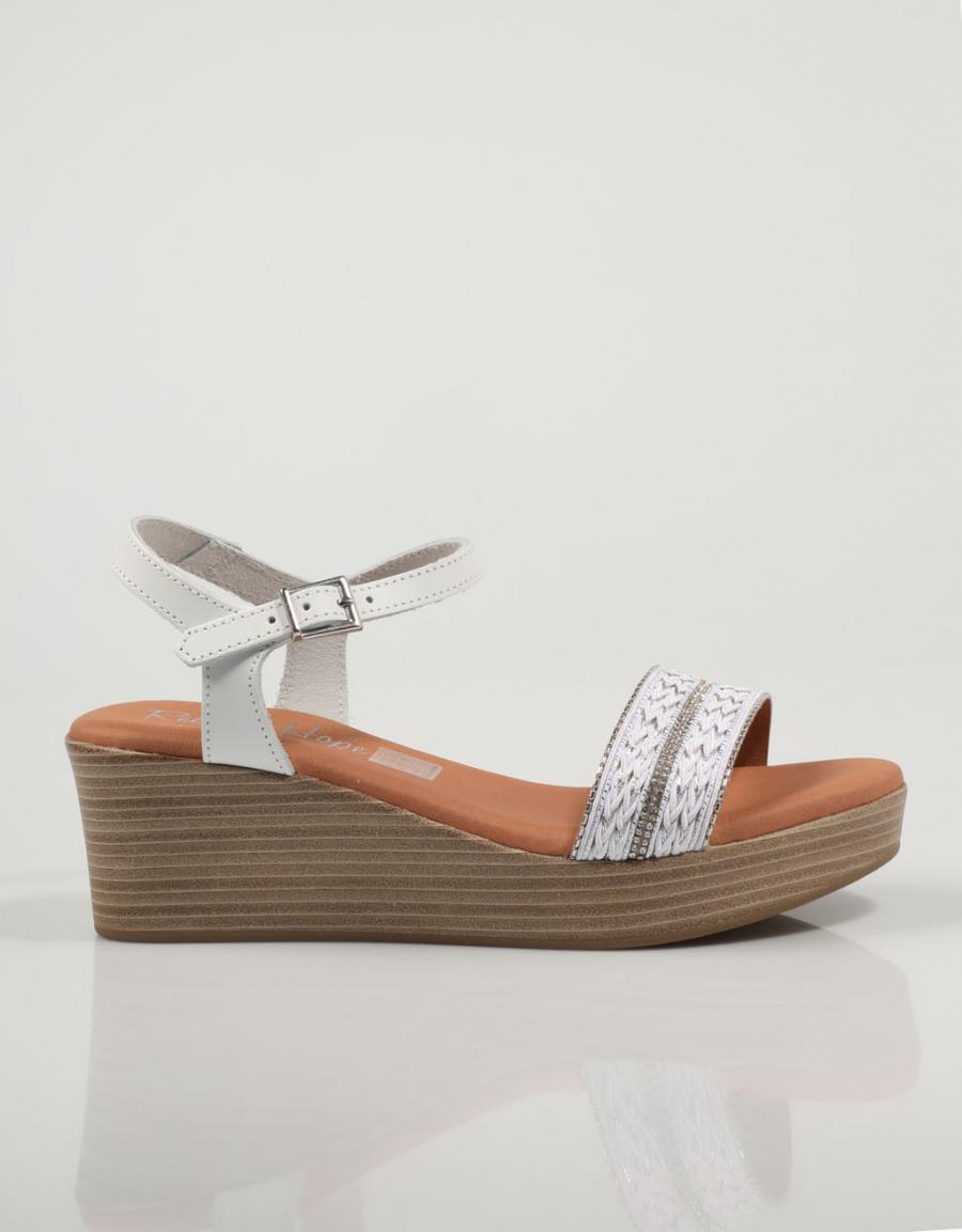 SANDALIAS REBECCA HOPE 4686 en color Blanco