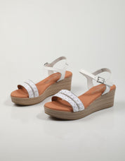 SANDALIAS REBECCA HOPE 4686 en color Blanco