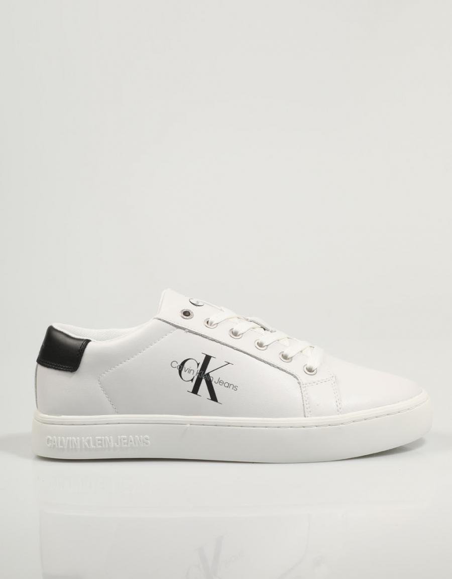 ZAPATILLAS CALVIN KLEIN CLASSIC CUPSOLE LACEUP LOW LTH en color Blanco