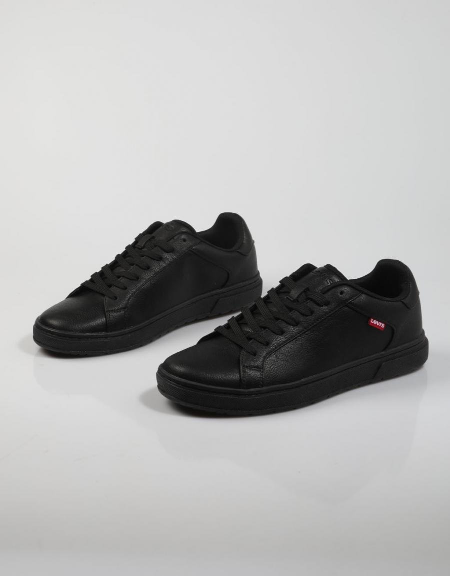ZAPATILLAS LEVIS PIPER en color Negro