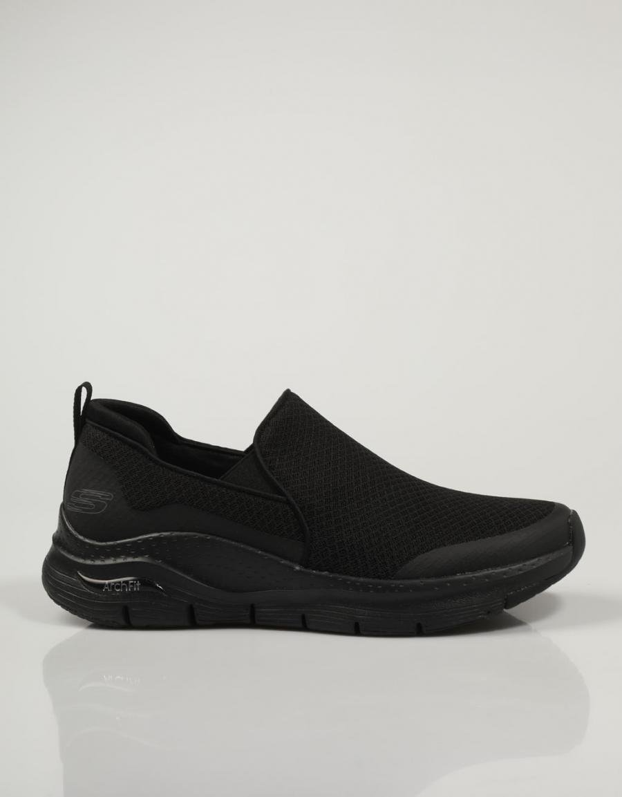 ZAPATILLAS SKECHERS 232043  ARCH FIT BAN en color Negro