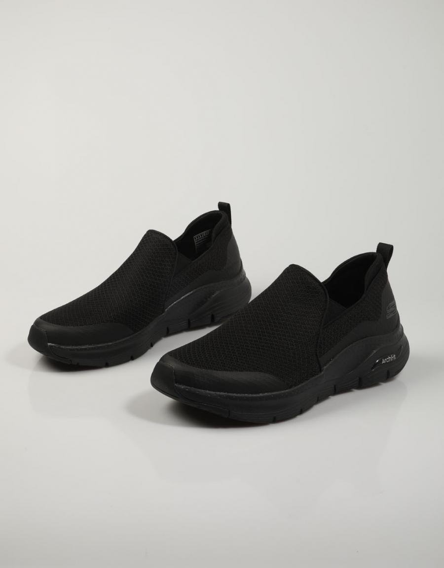 ZAPATILLAS SKECHERS 232043  ARCH FIT BAN en color Negro