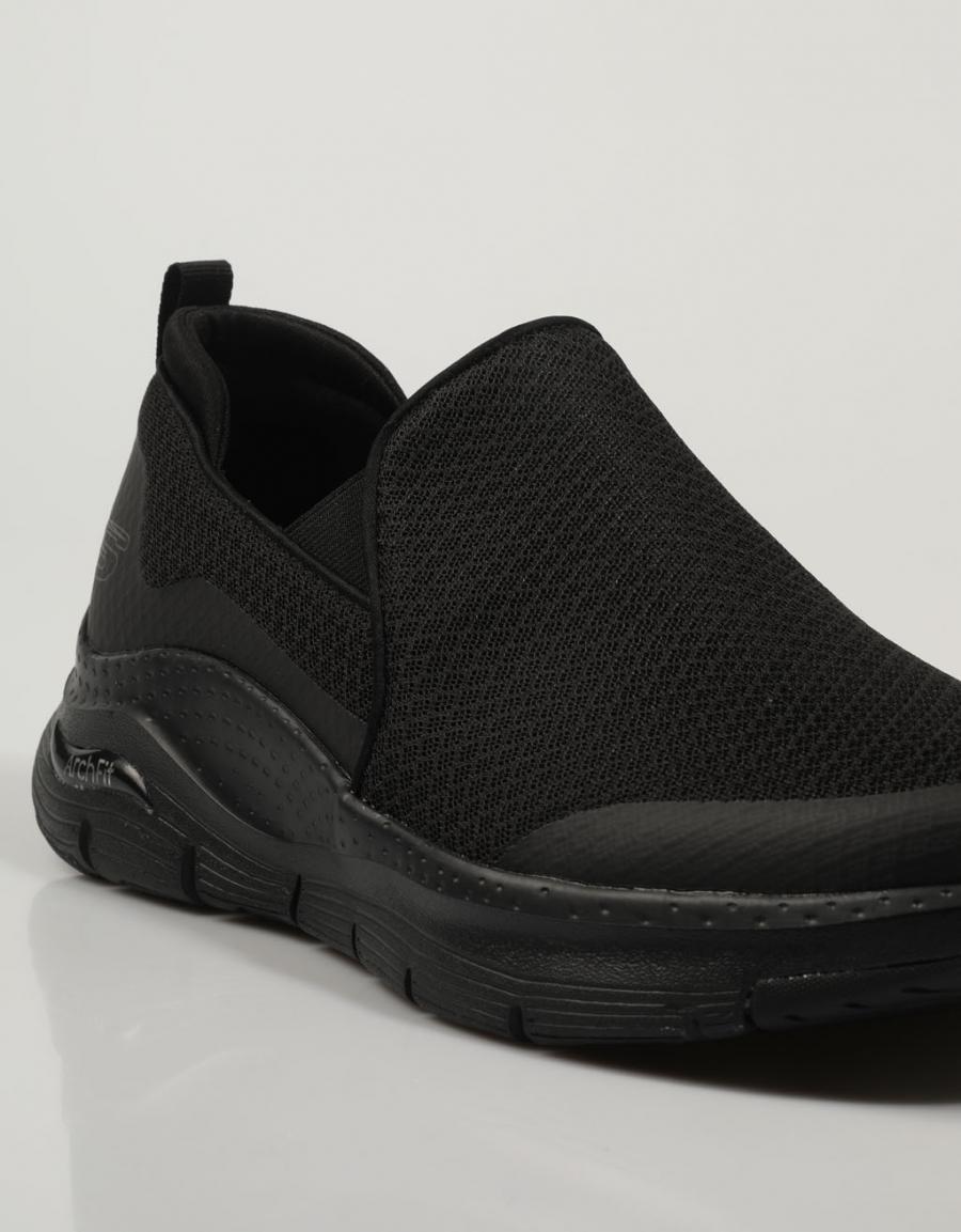 ZAPATILLAS SKECHERS 232043  ARCH FIT BAN en color Negro