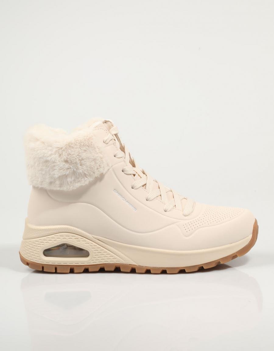 BOTINES SKECHERS 167274  UNO RUGGED  FALL AIR en color Blanco