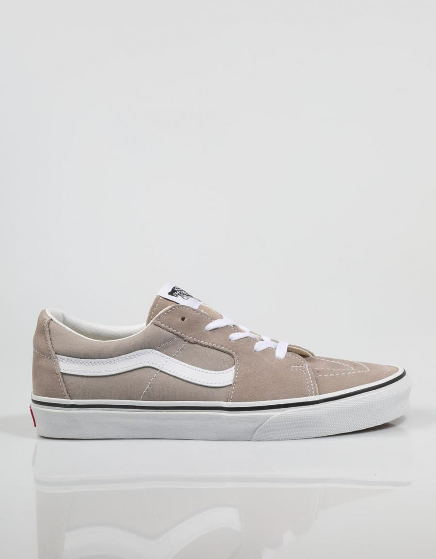 ZAPATILLAS VANS SK8 LOW SUEDE en color Taupe