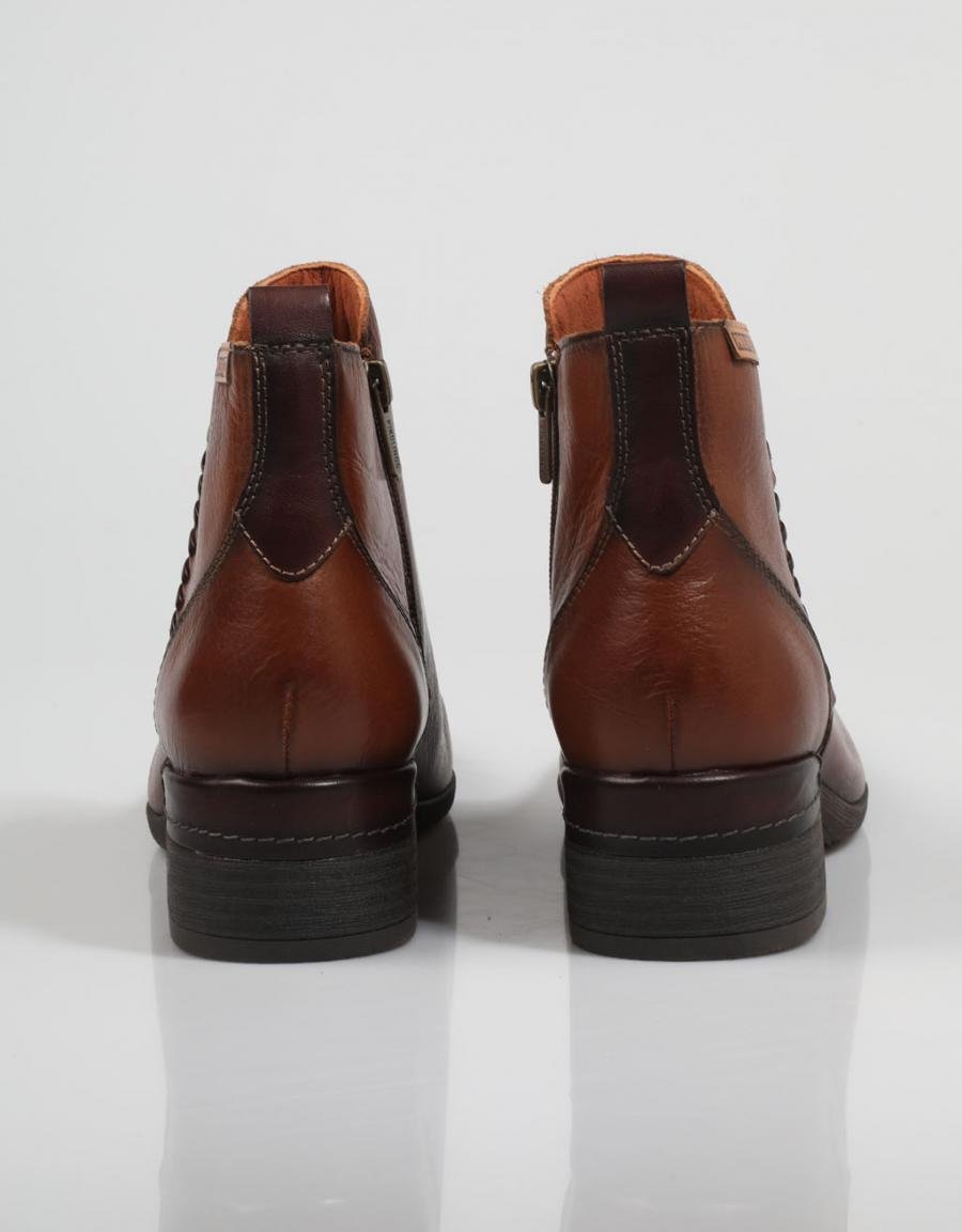 BOTINES PIKOLINOS MALAGA W6W 8950 en color Cuero