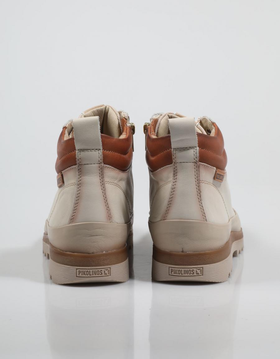 BOTINES PIKOLINOS VIGO W3W 8564C1 ALMOND en color Hielo