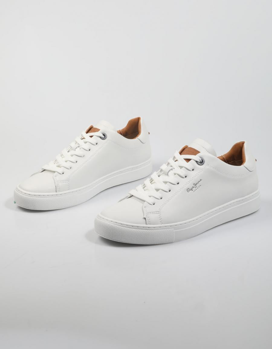 ZAPATILLAS PEPE JEANS JOE CUP ONE - PMS30840 en color Blanco