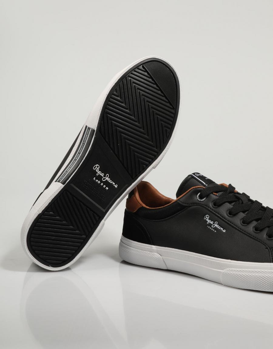 ZAPATILLAS PEPE JEANS KENTON COURT - PMS30839 en color Negro