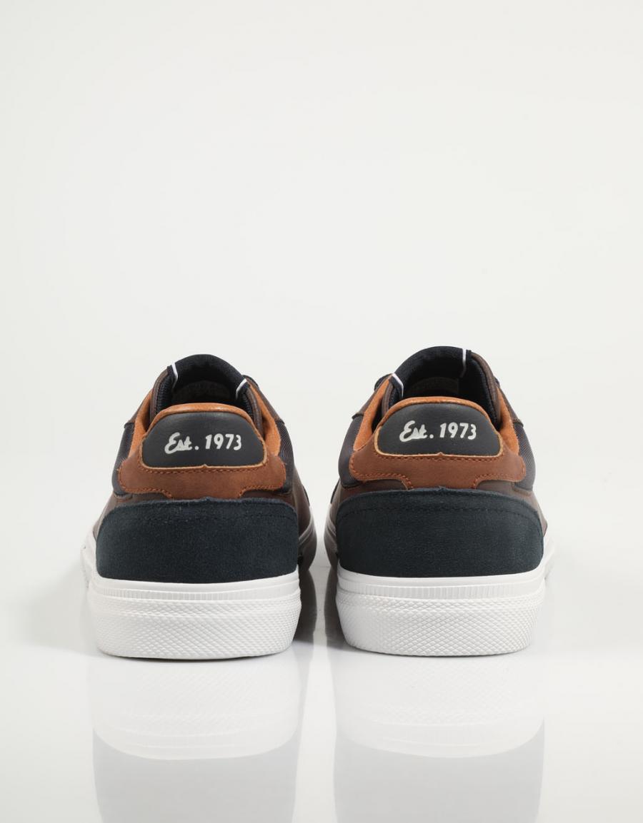 ZAPATILLAS PEPE JEANS KENTON COURT - PMS30839 en color Cuero