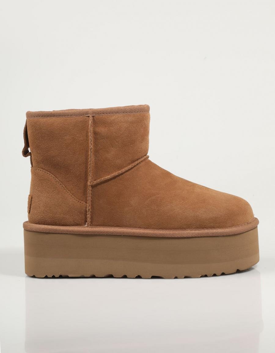 BOTINES UGG CLASSIC MINI PLATFORM en color Amarillo