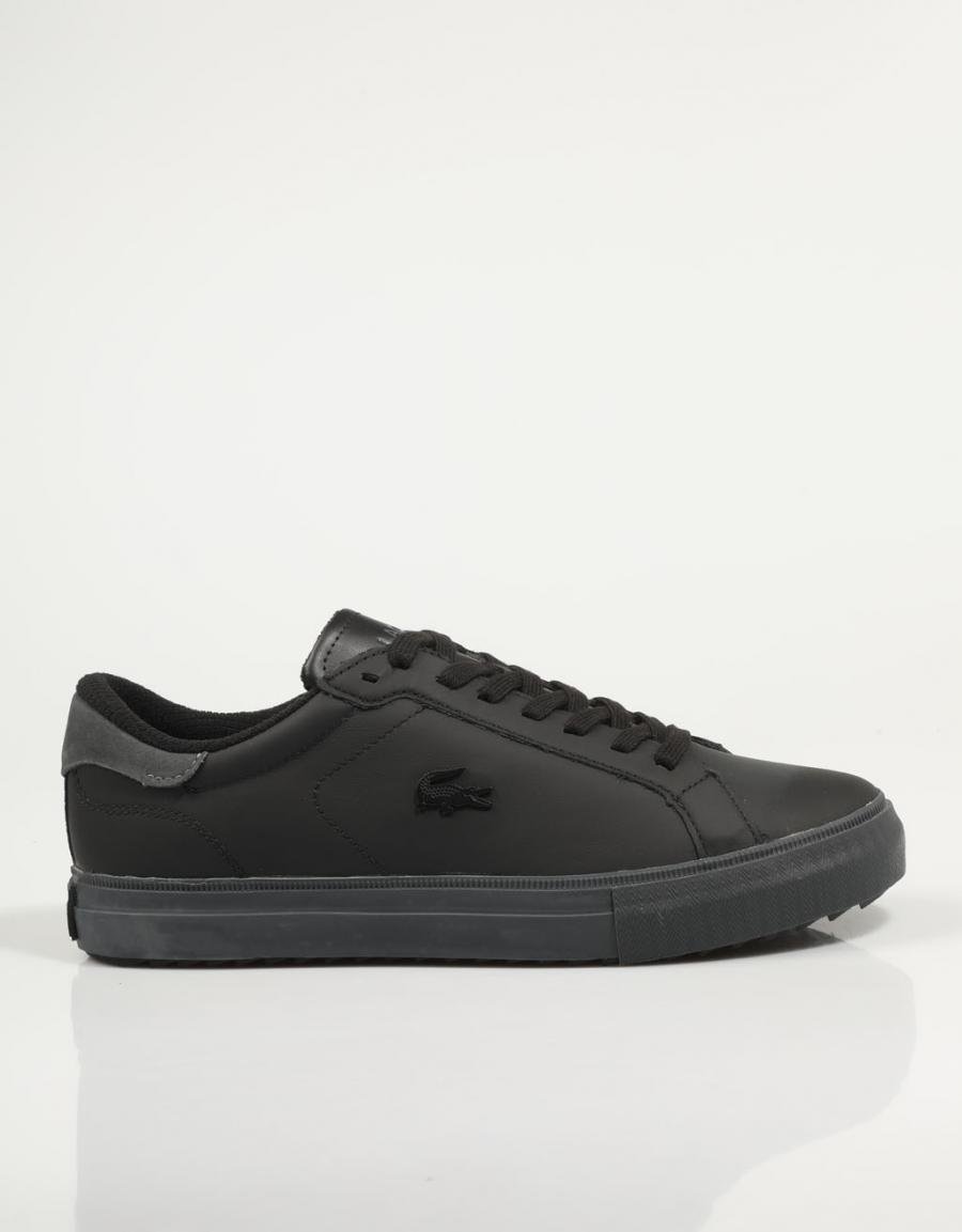 ZAPATILLAS LACOSTE POWERCOURT WNTR 222 1 SMA en color Negro