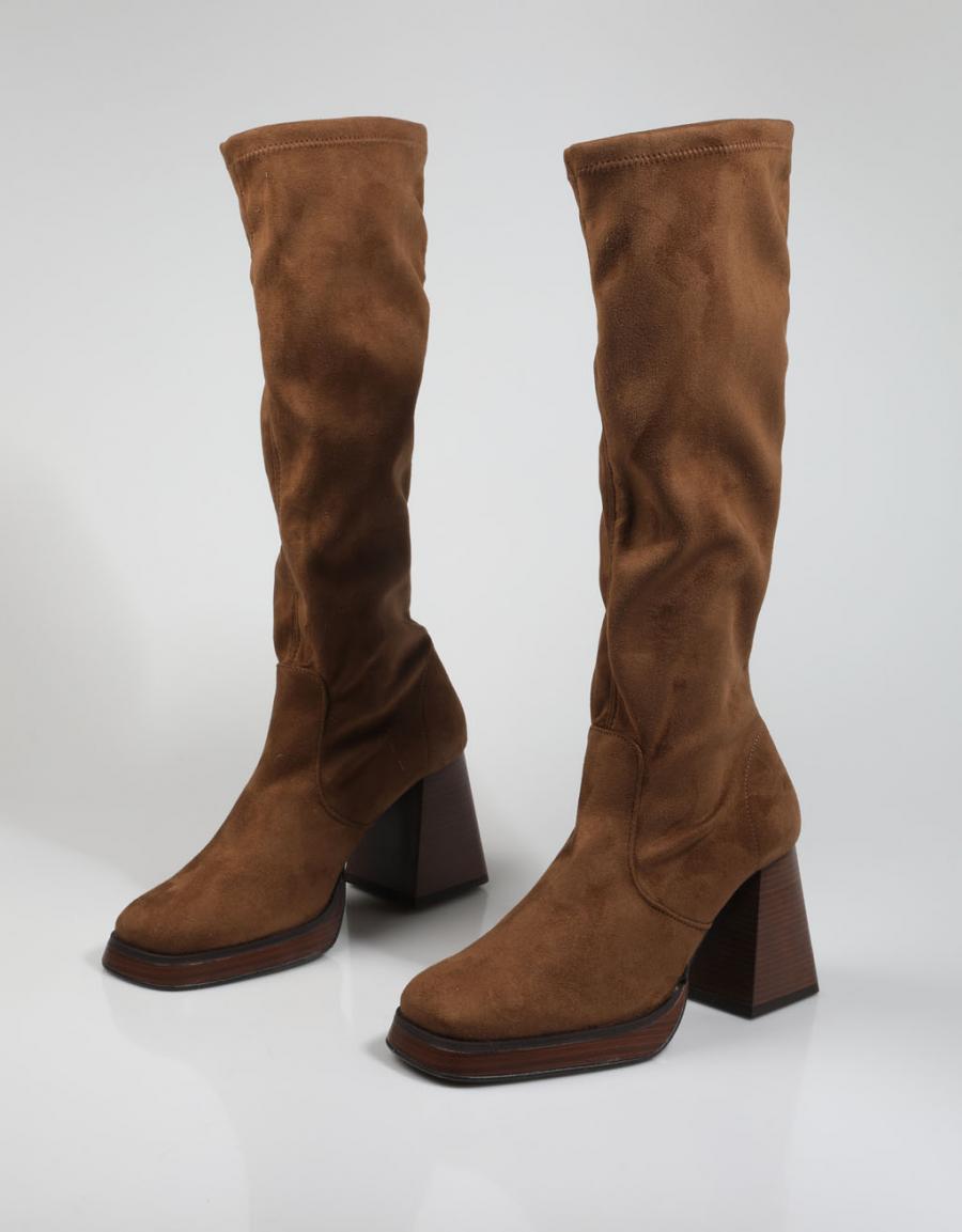 BOTAS REBECCA HOPE 2194 en color Cuero