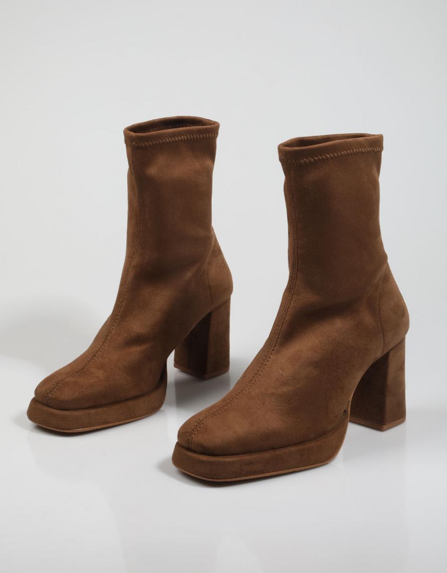 BOTINES REBECCA HOPE P1935 en color Cuero