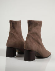 BOTINES MISS ELASTIC 77620 en color Taupe