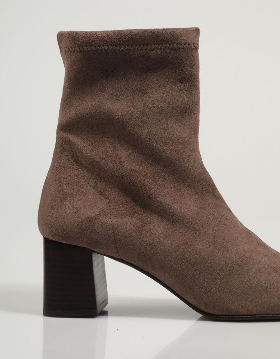 BOTINES MISS ELASTIC 77620 en color Taupe