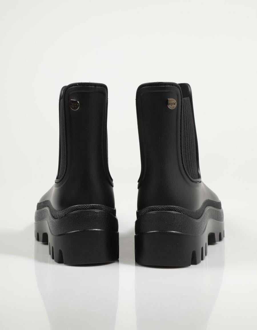 BOTINES IGOR W10280 en color Negro
