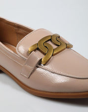 ZAPATOS VESTIR LA STRADA 2200127 en color Beige