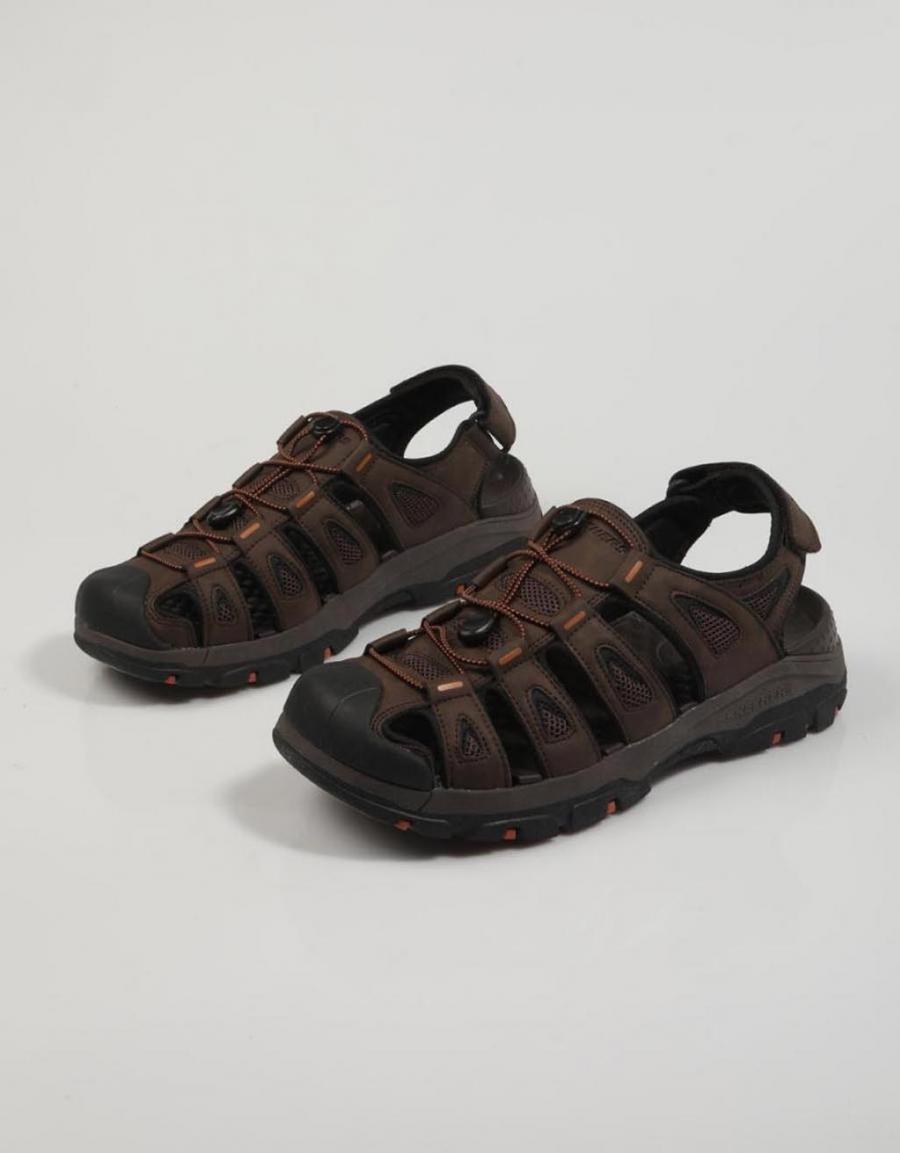 SANDALIAS SKECHERS RELAXED en color Marron