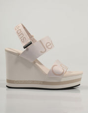 SANDALIAS CALVIN KLEIN WEDGE en color Blanco