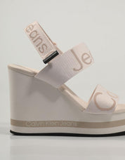 SANDALIAS CALVIN KLEIN WEDGE en color Blanco