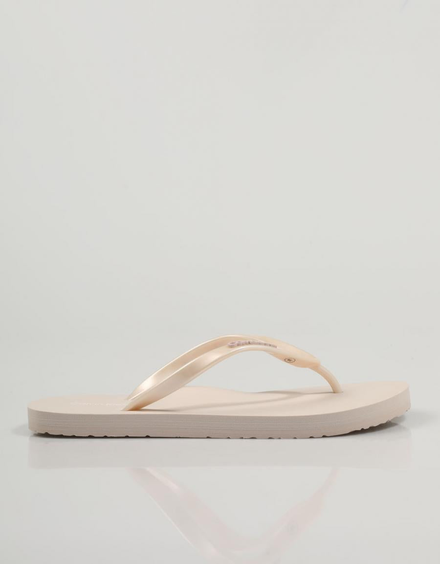 CHANCLAS CALVIN KLEIN FLIPFLOP en color Beige