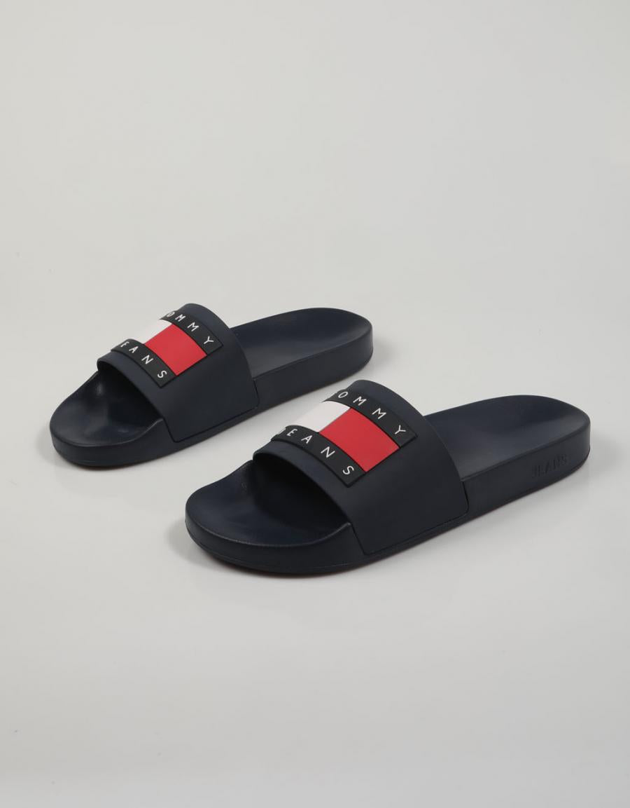 CHANCLAS TOMMY HILFIGER TOMMY en color Azul marino
