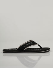 CHANCLAS TOMMY HILFIGER SPORTY en color Negro