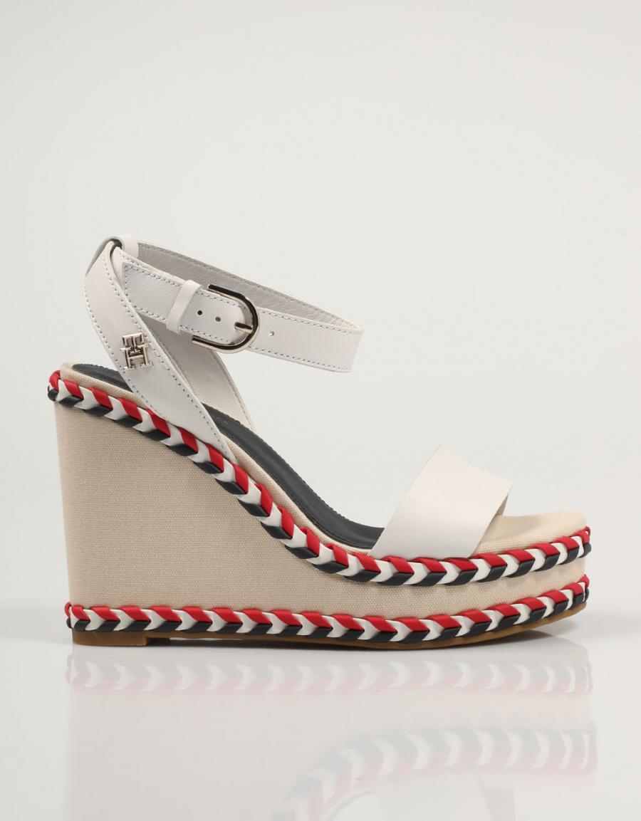SANDALIAS TOMMY HILFIGER NEW en color Blanco