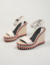 SANDALIAS TOMMY HILFIGER NEW en color Blanco