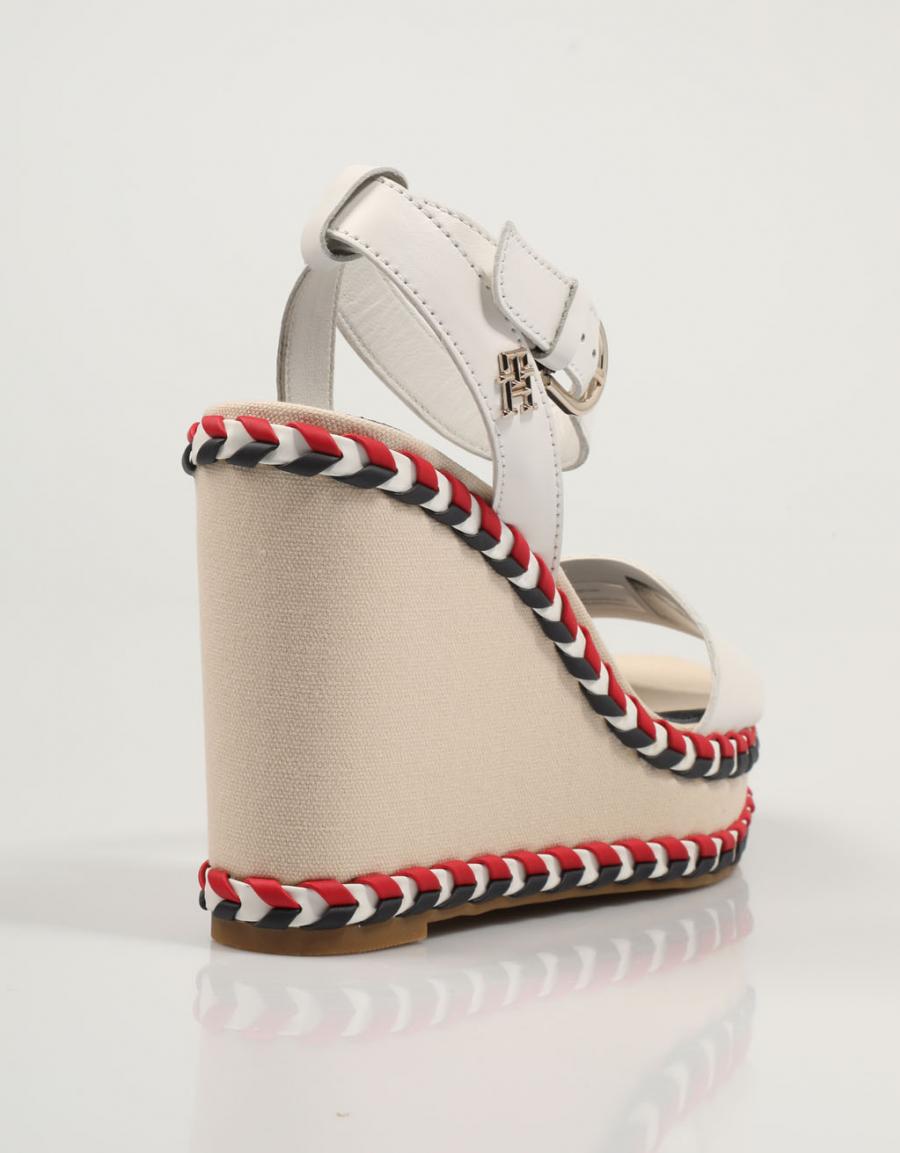 SANDALIAS TOMMY HILFIGER NEW en color Blanco
