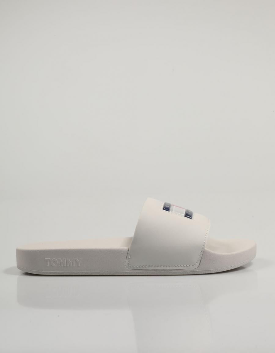 CHANCLAS TOMMY HILFIGER TOMMY en color Blanco
