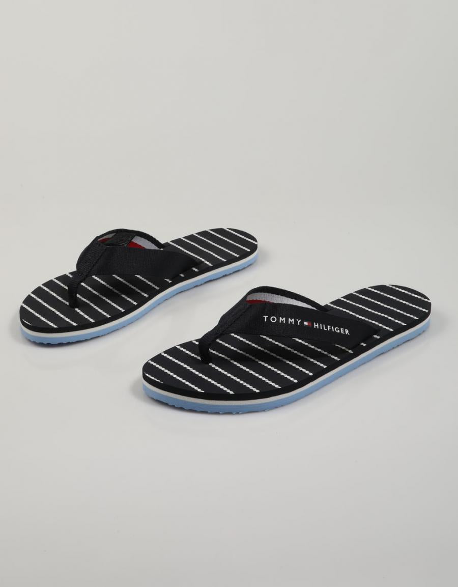 CHANCLAS TOMMY HILFIGER TOMMY en color Azul marino