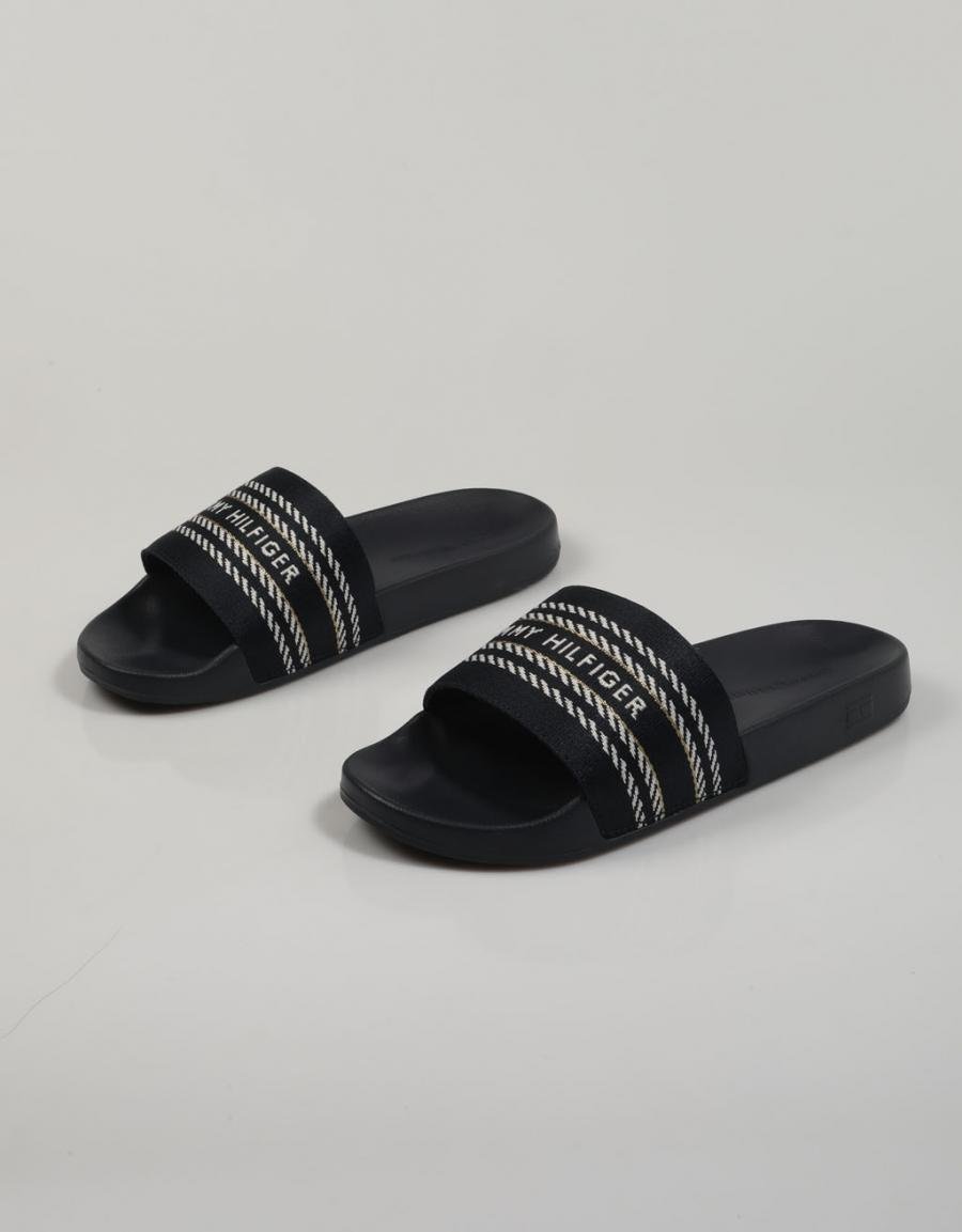 CHANCLAS TOMMY HILFIGER TOMMY en color Azul marino