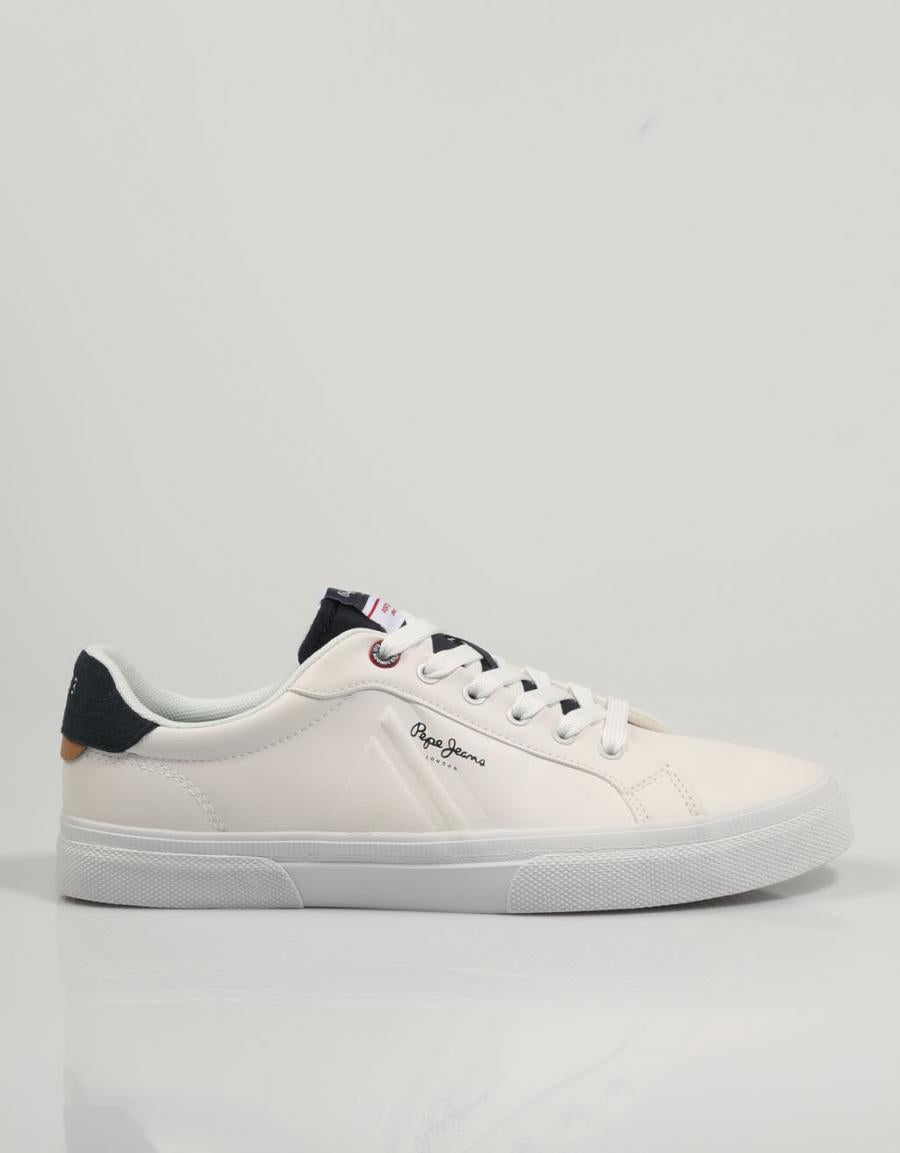 ZAPATILLAS PEPE JEANS KENTON en color Blanco