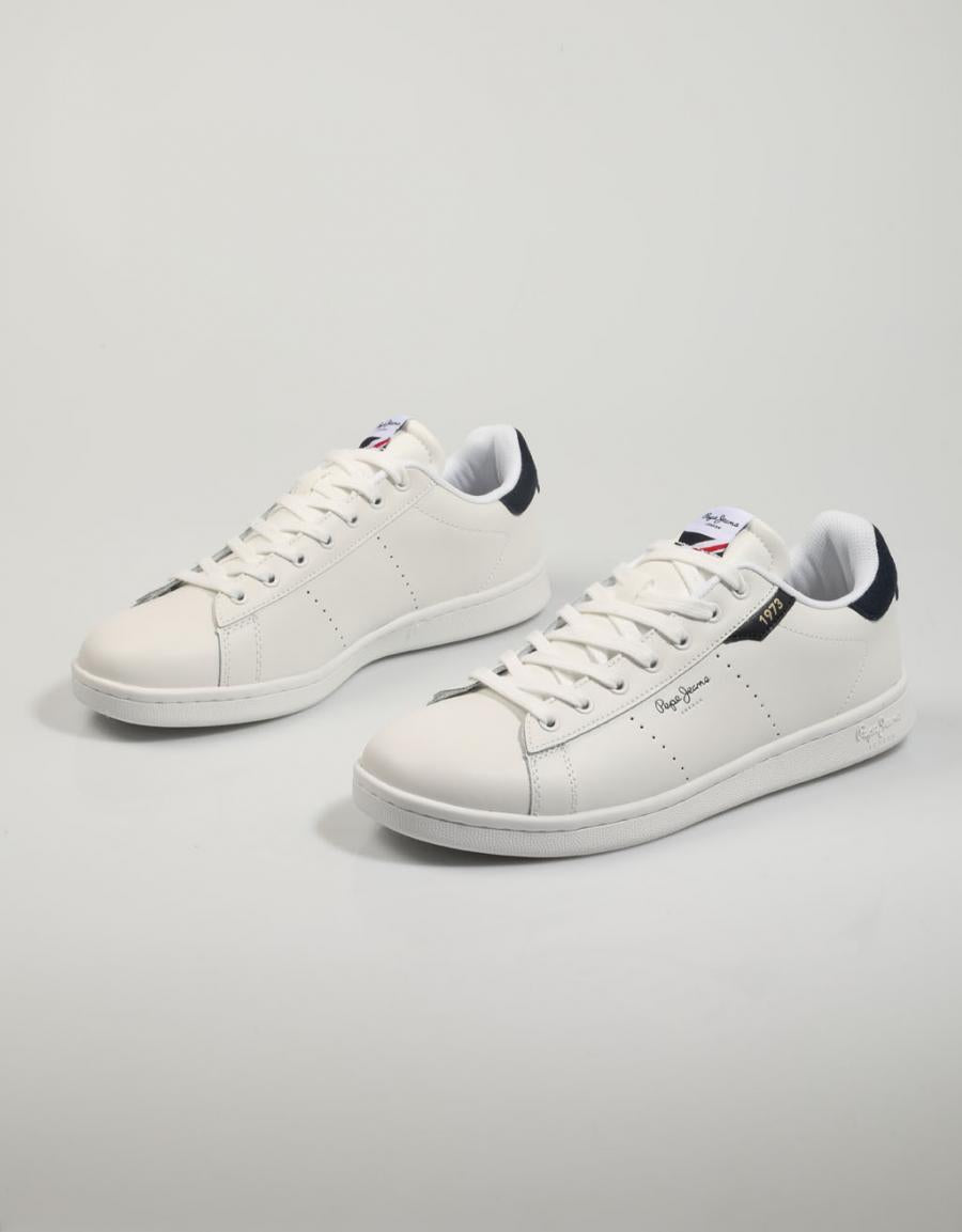 ZAPATILLAS PEPE JEANS PLAYER en color Blanco