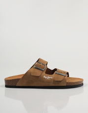 SANDALIAS PEPE JEANS BIO en color Cuero