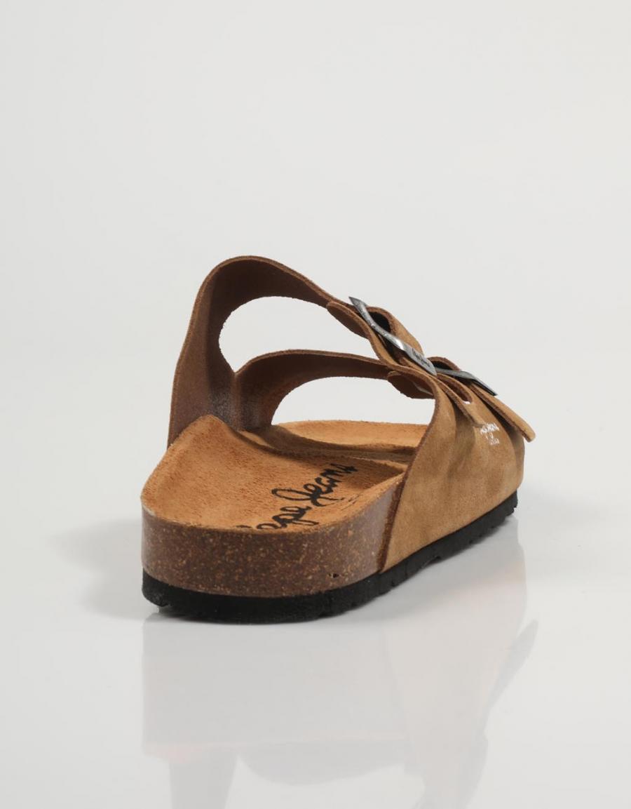 SANDALIAS PEPE JEANS BIO en color Cuero