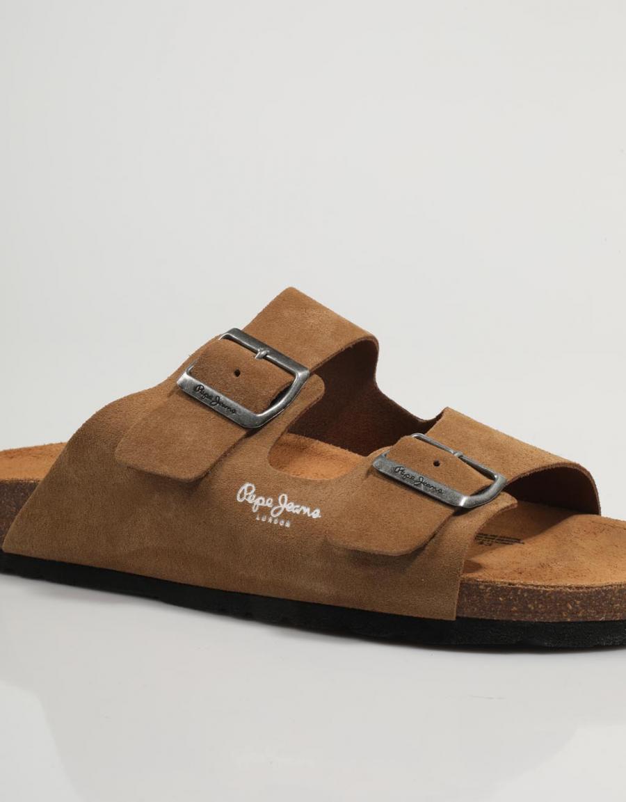 SANDALIAS PEPE JEANS BIO en color Cuero